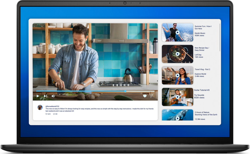 Laptop SMB DELL DC16250, cu procesor Intel Core 7 150U, 16'' IPS, 16 GB DDR5, 1 TB, Intel Graphics, Windows 11 Pro, 3 ani Garantie