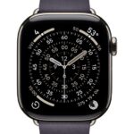 Curea pentru Apple Watch 42mm Midnight Purple Modern Buckle - Small