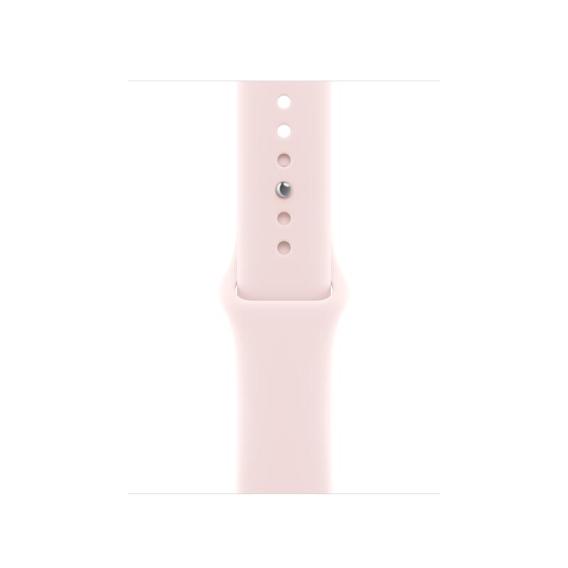 Curea pentru Apple Watch 42mm Sport Band: Soft Pink Sport Band – M/L - Bratari fitness