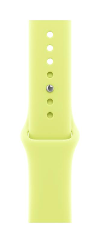 Curea pentru Apple Watch 40mm Neon Yellow Sport Band – S/M - Bratari fitness