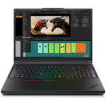 Laptop Workstation Lenovo ThinkPad P16 Gen 3, cu procesor Intel Core Ultra 9 275HX, 16'' IPS, 96 GB DDR5, 1 TB, NVIDIA RTX PRO 2000, 8GB GDDR7, Windows 11 Pro, 3 ani Garantie