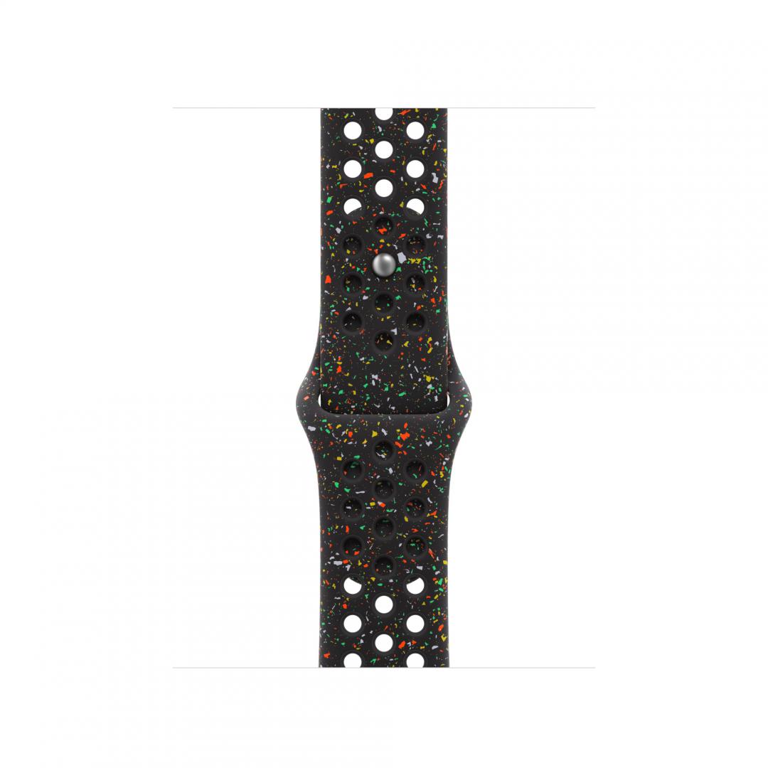 overlay_03d2ab3e3fedbcddbc19986d8af5dff5 Curea pentru Apple Watch 40mm Midnight Black Nike Sport Band - M/L - imagine 1
