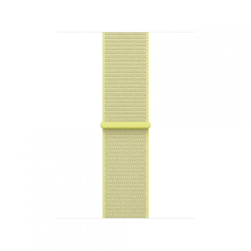 Curea pentru Apple Watch 40mm Neon Yellow Sport Loop - Bratari fitness