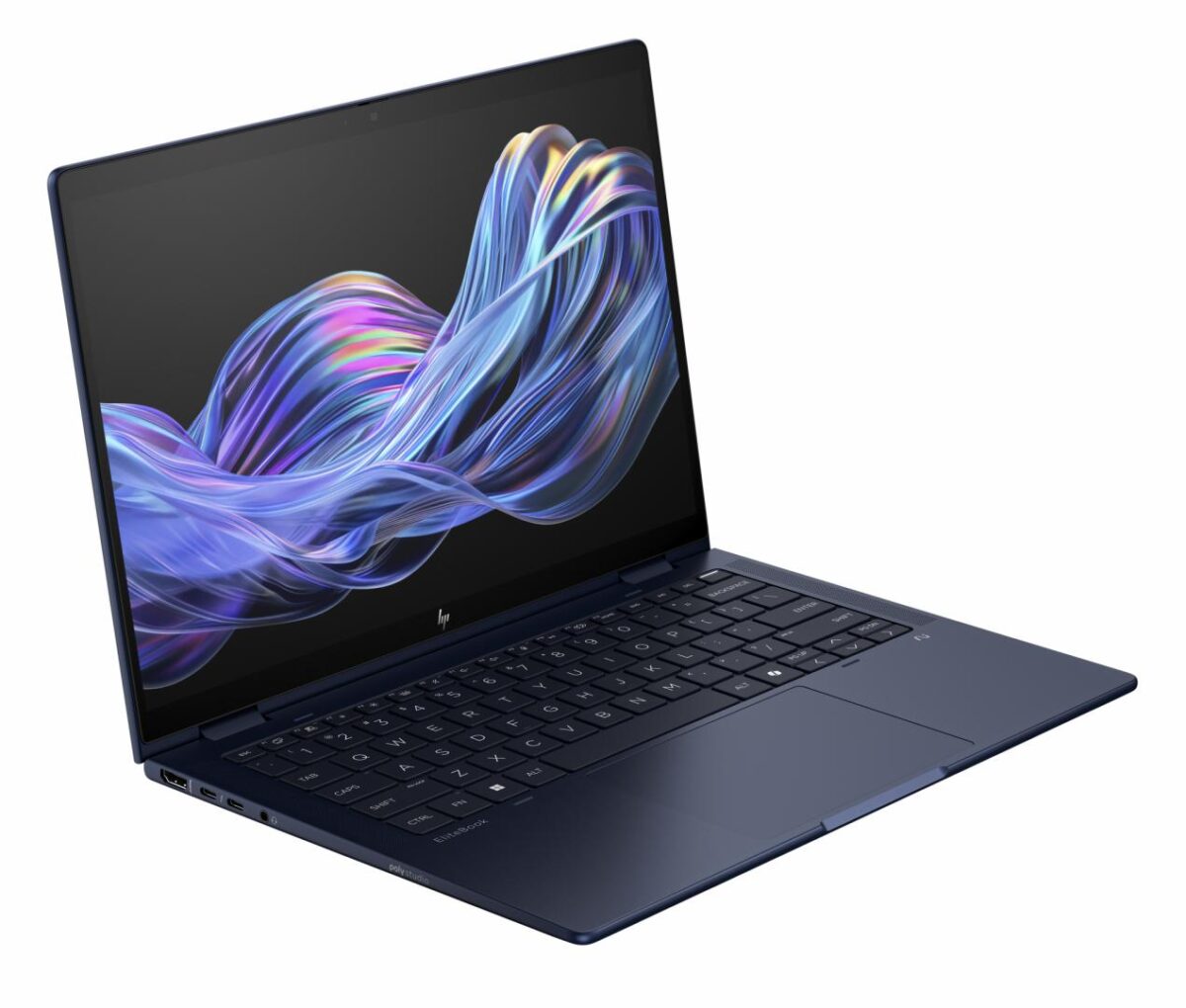 Laptop Business HP EliteBook X Flip G1i, cu procesor Intel Core Ultra 5 228V, 14'' IPS, 32 GB LPDDR5x, 1 TB, Intel Arc Graphics, Windows 11 Pro, 1 an Garantie - imagine 2