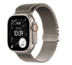 Apple Watch Ultra 3 GPS + Cellular 49mm Natural Titanium Case with Natural Titanium Milanese Loop – Large - Laptop, Tablete & Telefoane - imaginea 2