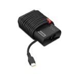 Incarcator Laptop Lenovo Slim USB-C 65W AC Adapter, 65W, Negru, 1 an Garantie