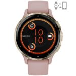 Ceas Garmin Venu 3S Pink Dawn/Soft Gold - Laptop, Tablete & Telefoane