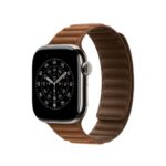 Curea pentru Apple Watch 42mm Caramel Magnetic Link - M/L - imagine 2