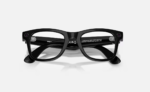 ORW4012 META WAYFARER High Bridge Fit - Shiny Black - Graphite Green Transitions® Gen 2 - imagine 4