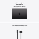 MacBook Pro 14.2″/Apple M5 (CPU 10-core, GPU 10-core, Neural Engine 16-core)/16GB/1TB – Space Black – INT KB (No Adapter) – 2025 - Laptop, Tablete & Telefoane - imaginea 4