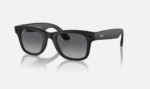 Ray-Ban Meta Wayfarer AI Glasses Matte Black/Polar Gradient Graphite - Gadgeturi - imaginea 2