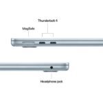 MacBook Air 15.3″ Retina/Apple M5 (CPU 10-core, GPU 10-core, NeuralEngine16-core)/24GB/1TB – Sky Blue – INT KB (No Adapter) – 2026 - Laptop, Tablete & Telefoane - imaginea 6