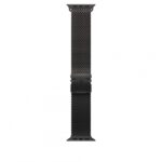 Curea pentru Apple Watch 49mm Black Titanium Milanese Loop – Small - Bratari fitness