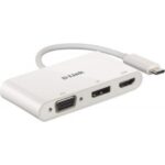 Docking station D-Link DUB-V310, USB Type-C, Alb, 2 ani Garantie