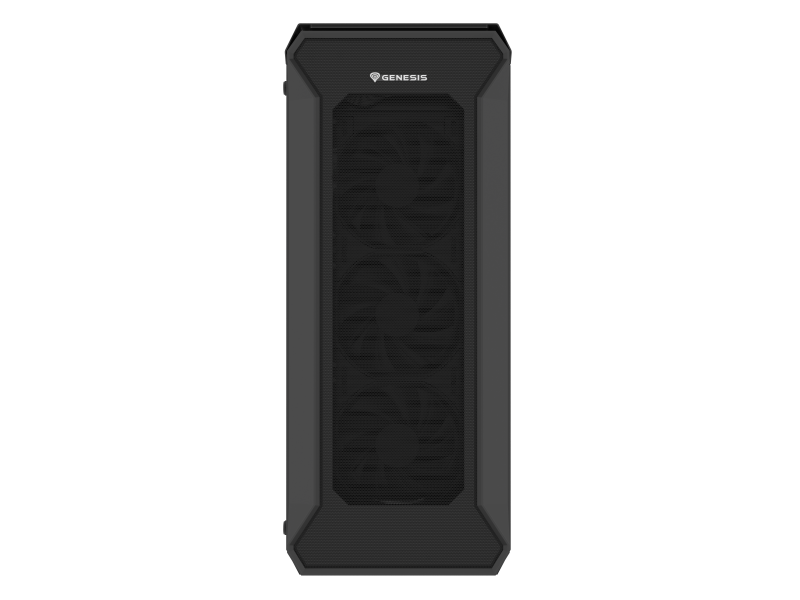 Carcasa GENESIS Irid 505F, Mid Tower, Black - Carcase