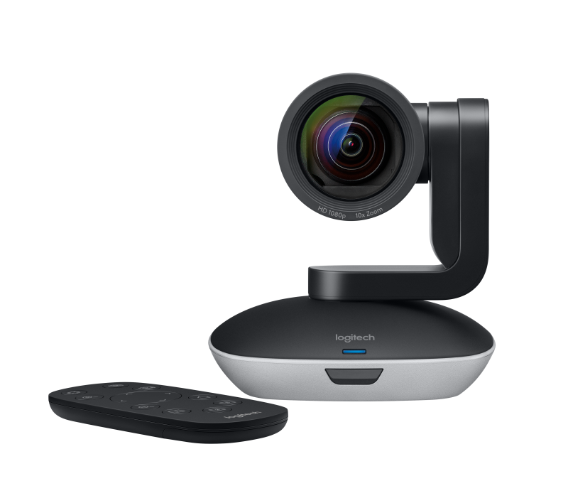 Camera Web Logitech PTZ Pro 2, rezolutie video Full HD, USB 2.0, Negru