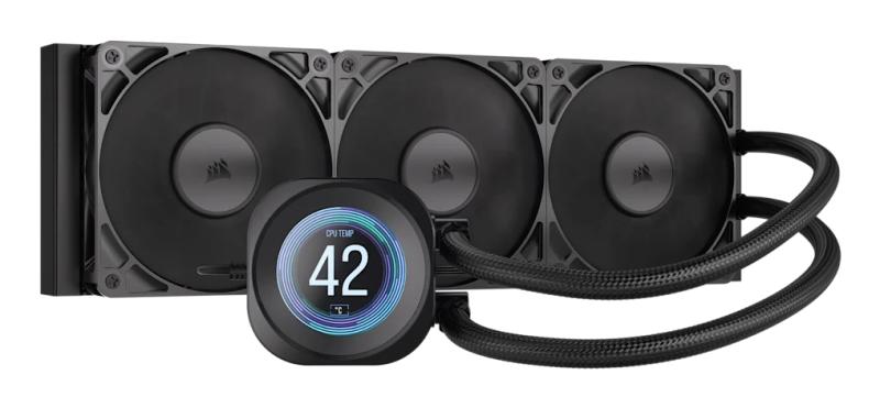 Cooler Procesor Corsair Nautilus 360 RS, Lichid, 12 cm, 3 ventilatoare - Componente PC