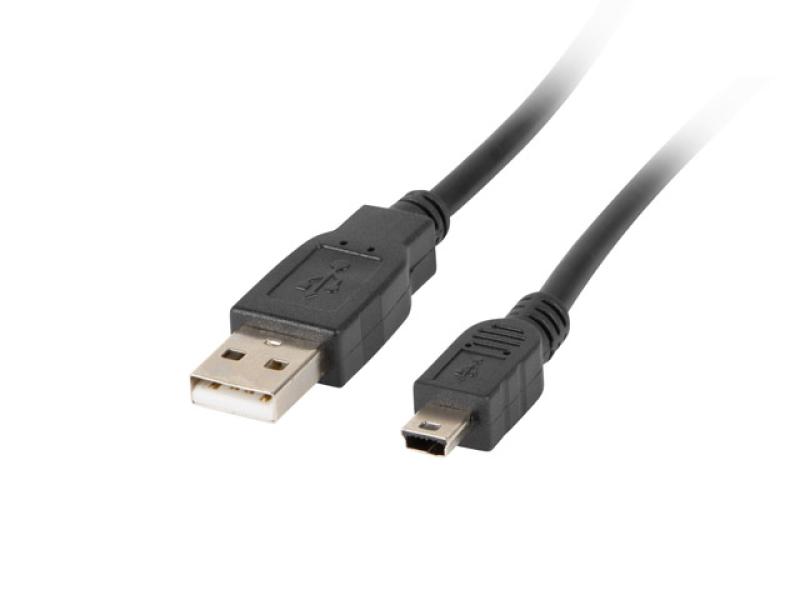 Cablu USB Mini(M)  USB-A(M) 2.0 1,8 m negru (Canon)
