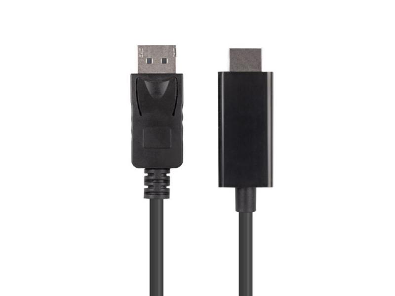 Cablu DisplayPort(M) v1.1  HDMI(M) 3 m negru