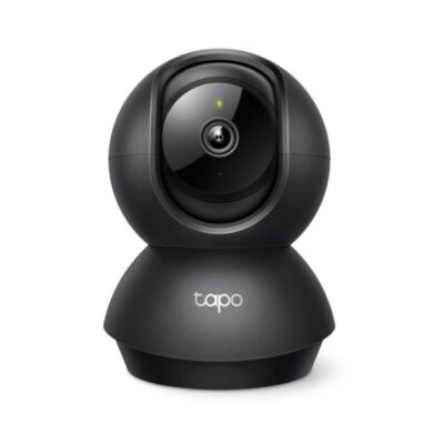 Pan/Tilt Home Security Wi-Fi Camera SPEC: 1080p, 2.4 GHz, Horizontal 360º FEATURE: Pan/Tilt, Smart Detection and Notifications (motion, people, baby crying), Motion Tracking, Sound and Light Alarm, Remote Control, Two-Way Audio, Voice Control (Works with Google Assistant and Alexa), Local Storage - Camere supraveghere IP