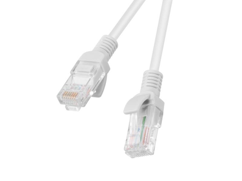 Patch cord Cat.5e UTP 20 m gri, Fluke Passed