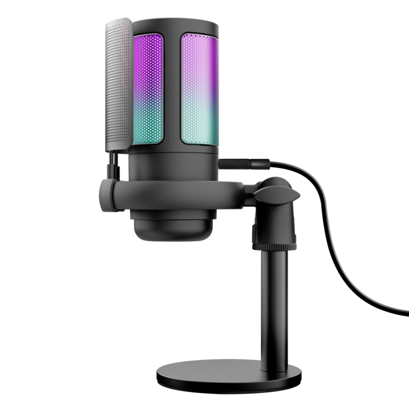 Microfon Trust GXT 238 Auron, tip Cardioid, USB, LED backlight - Microfoane