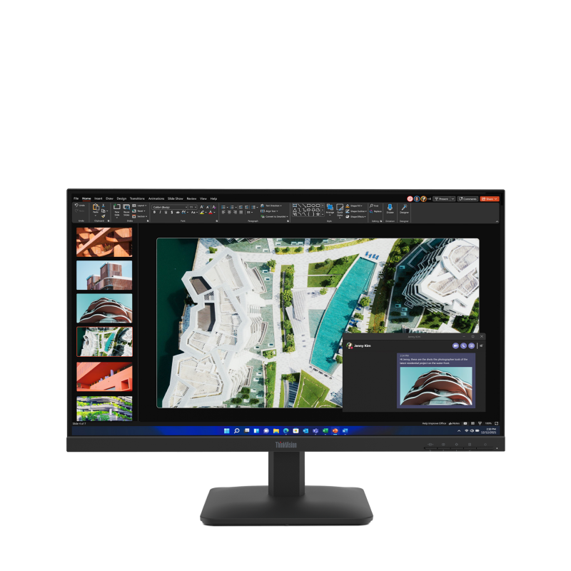 Monitor Consumer Lenovo ThinkVision S27-4e, 27", 1920 x 1080 pixeli, Black, 3 ani Garantie