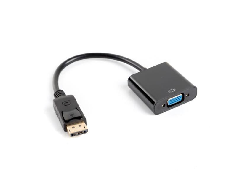 Cablu adaptor DisplayPort(M) 1.1 VGA(F) 20 cm negru - Cabluri periferice