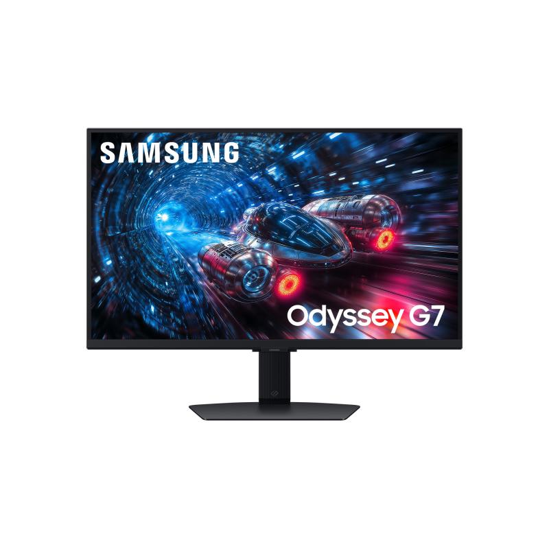 Monitor Samsung 27" LS27FG702EUXEN, Diagonal (inch): 27, Diagonal (cm): 68, Aspect ratio: 16:9, Panel: IPS, Resolution: 3840x2160, Refresh Rate: 180Hz/360Hz, Response time GtG: 1ms, Brightness (max): 350 cd/m², Contrast (static) : 1000:1, Viewing angle: 178/178, Color Gamut Type: sRGB, Color Gamut
