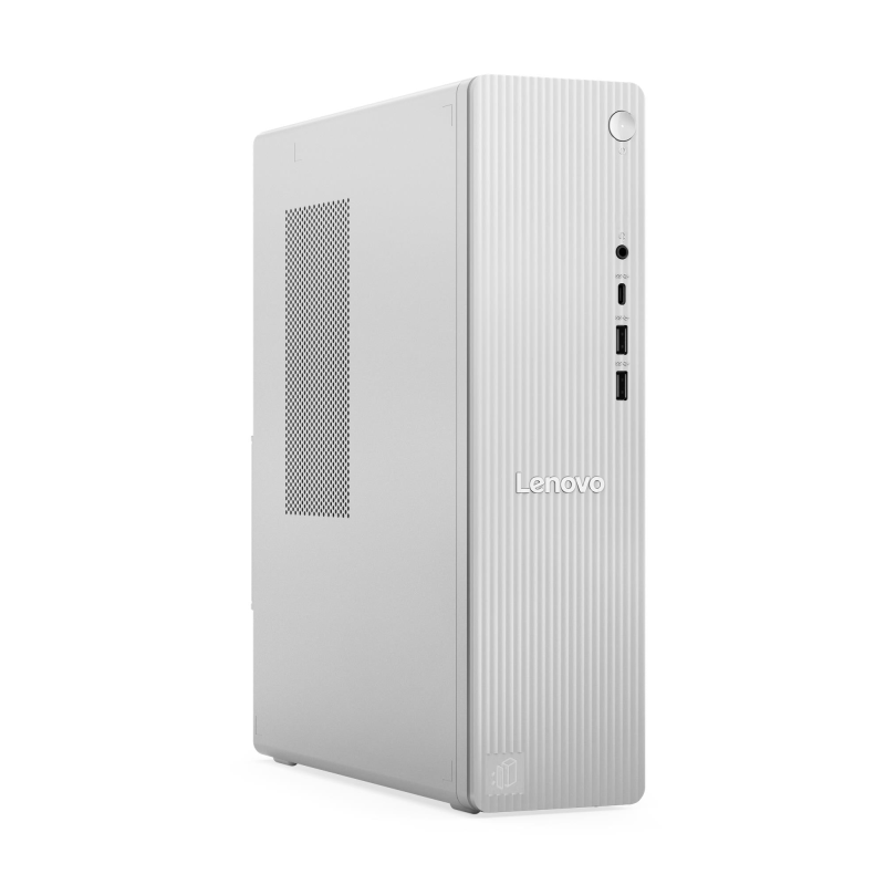 Desktop Consumer Lenovo IdeaCentre Tower 08IAS10 cu procesor Intel Core Ultra 7 265 pana la 5.3 GHz, 16 GB DDR5, 512GB SSD, Intel Integrated Graphics, Fara OS, Grey, 2 ani Garantie - Desktop PC