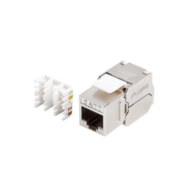 KEYSTONE MODULE TOOLLESS RJ45 CAT.7 FTP 180° LANBERG - Accesorii