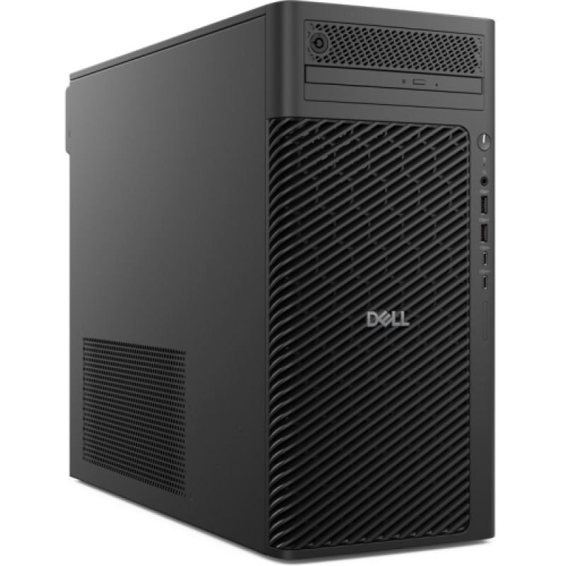 Desktop Workstation Dell ALC3204 cu procesor Intel Core Ultra 7 265 pana la 5.3 GHz, 32 GB DDR5, 1TB SSD, RTX A1000, Linux, Black, 3 ani Garantie
