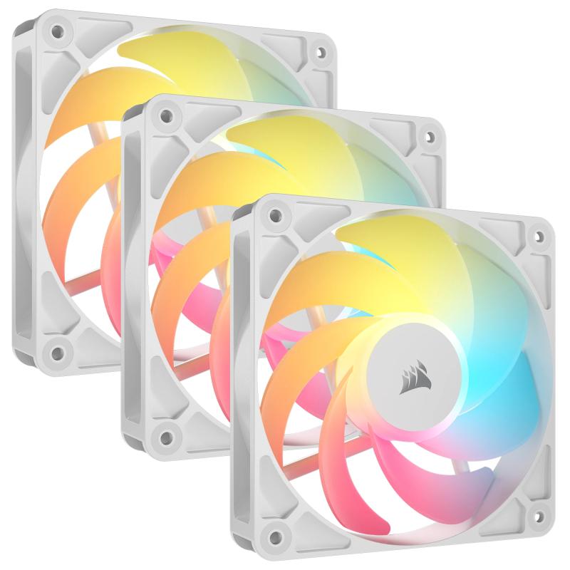 Ventilator Carcasa CORSAIR RS120-R ARGB, 12 cm, 2100 RPM, 3 ventilatoare, RGB - Componente PC