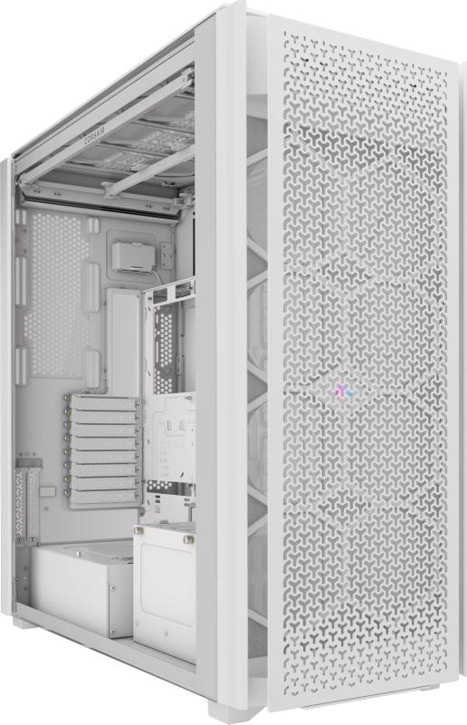 Carcasa CORSAIR 9000D RGB AIRFLOW, RGB, Ultra Tower, White - Carcase