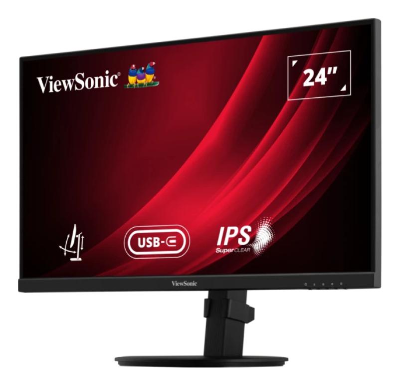 Monitor Consumer ViewSonic VG2409-MHDU-2, 23.8", 1920 x 1080 pixeli, Black, 3 ani Garantie