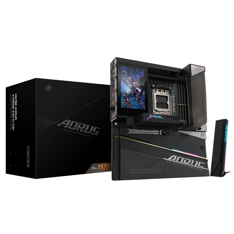 Placa de baza Gigabyte X870E AORUS XTREME X3D AI TOP, Socket AM5, DDR5, E-ATX - Componente PC