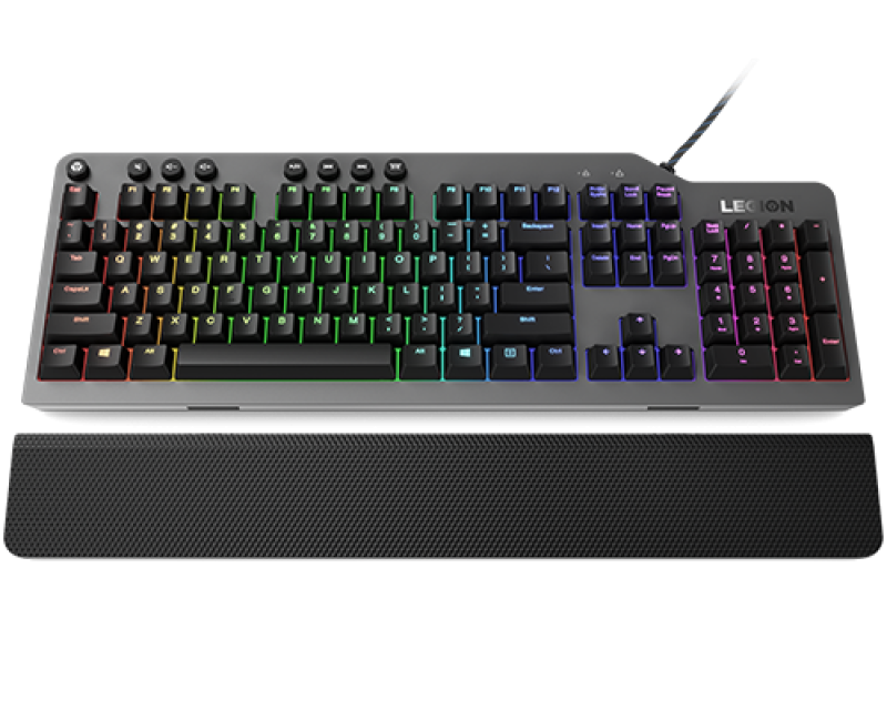 Tastatura Mecanica Gaming Lenovo Legion K500, RGB, USB, Gri - PC, Periferice & Software