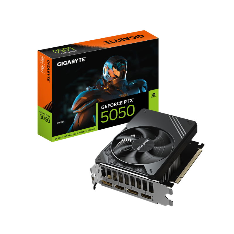 Placa video Gigabyte GeForce RTX 5050, 8GB GDDR6, PCI Express 5.0, 128bit - Componente PC