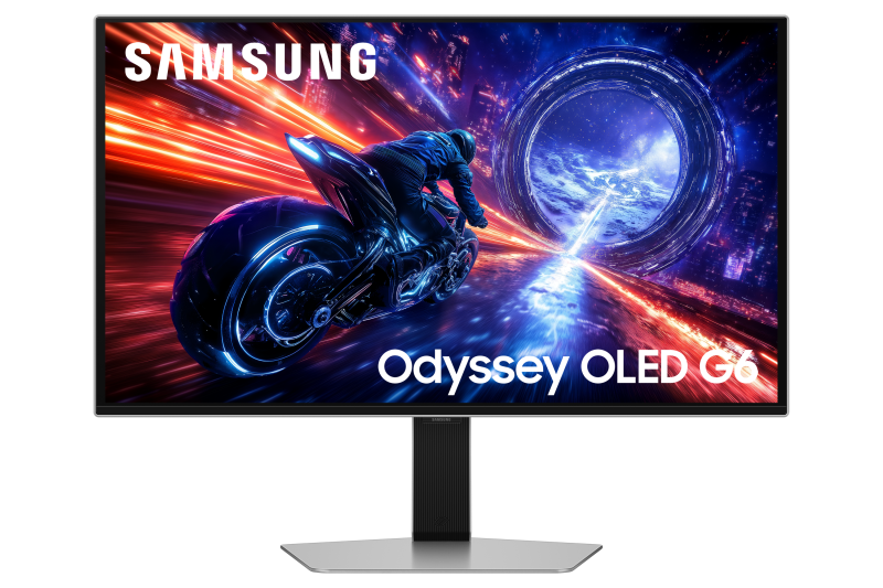 Monitor Samsung 27" LS27FG602SUXEN, Diagonal (inch): 27, Diagonal (cm): 68, Aspect ratio: 16:9, Panel: OLED, Resolution: 2560x1440, Refresh Rate: 500Hz, Response time GtG: 0.03ms, Brightness (max): 300 cd/m², Contrast (static) : 1M:1, Viewing angle: 178/178, Color Gamut Type: DCI-P3, Color Gamut