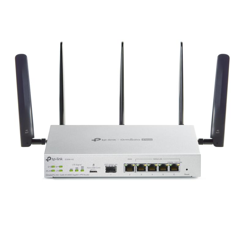 Omada Pro 4G+ Cat6 AX3000 Gigabit VPN Router - PC, Periferice & Software