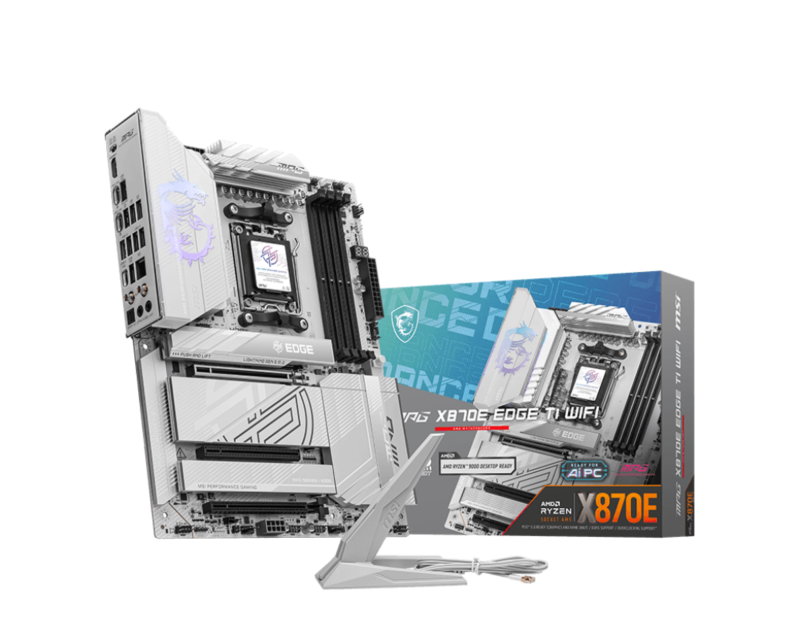 Placa de baza MSI MPG X870E EDGE TI WIFI, Socket AM5, DDR5, ATX