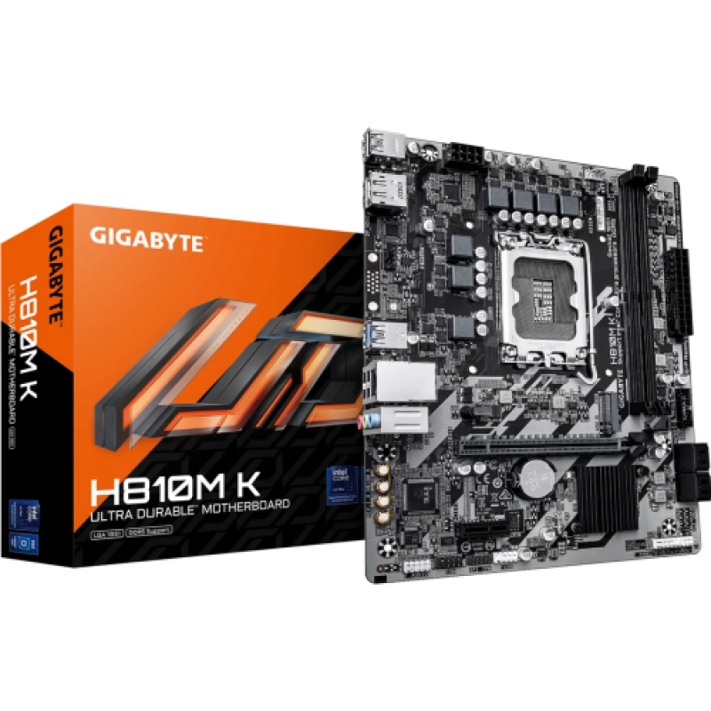 Placa de baza Gigabyte H810M K, Socket 1851, DDR5, Micro-ATX - Componente PC