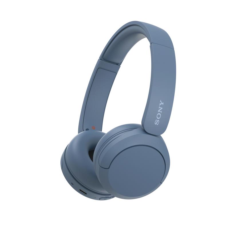 Casti Head-band Sony WH-CH520, Wireless, Albastru - Casti audio