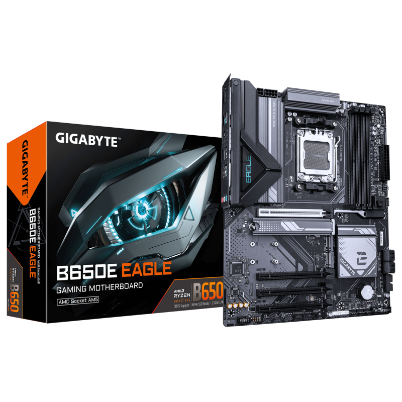 Placa de baza Gigabyte B650E EAGLE, Socket AM5, DDR5, ATX - Componente PC