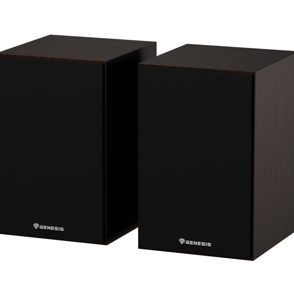 Boxe Genesis Arsen 302BT 2.0, putere RMS 10W x 2, frecventa raspusn 60 – 20000 Hz, material MDF, maro - Home Cinema & Audio