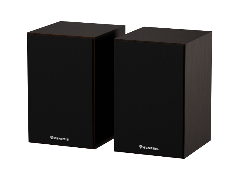 Boxe Genesis Arsen 302BT 2.0, putere RMS 10W x 2, frecventa raspusn 60 - 20000 Hz, material MDF, maro