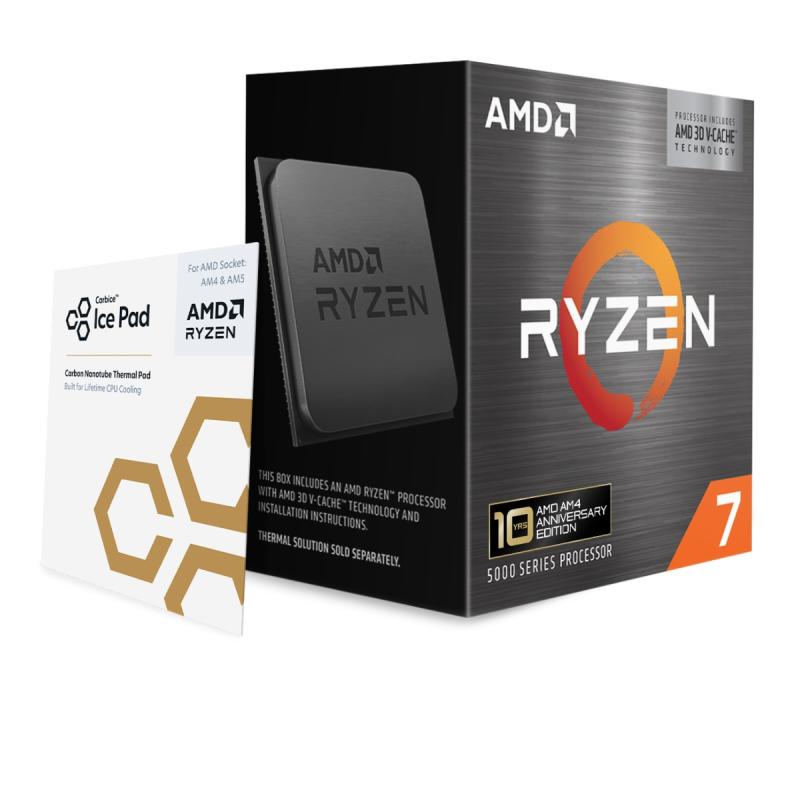 Procesor AMD Ryzen 7 5800X3D, 3.4 GHz, Socket AM4, Box