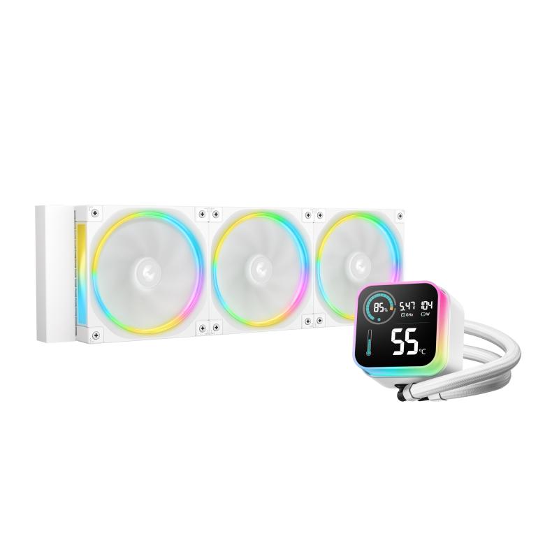 Cooler Procesor DeepCool LQ360 ULTRA ARGB, Lichid, 12 cm, 3 ventilatoare, aRGB - Componente PC