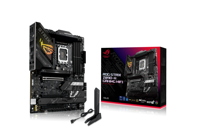 Placa de baza ASUS ROG STRIX Z890-H GAMING WIFI, Socket 1851, DDR5, ATX - Componente PC