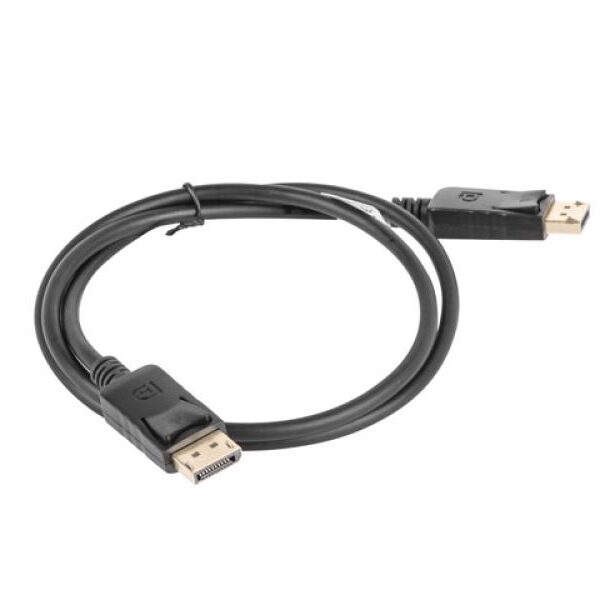 Cablu DisplayPort M/M 19 pini v1.2 1 m 4K negru - Cabluri video